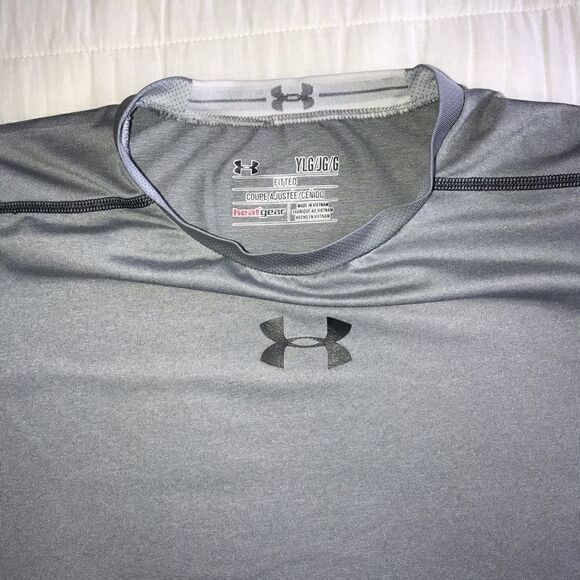 Under Armour boys athletic UPF 50+ T-shirts YLG - Picture 3 of 5